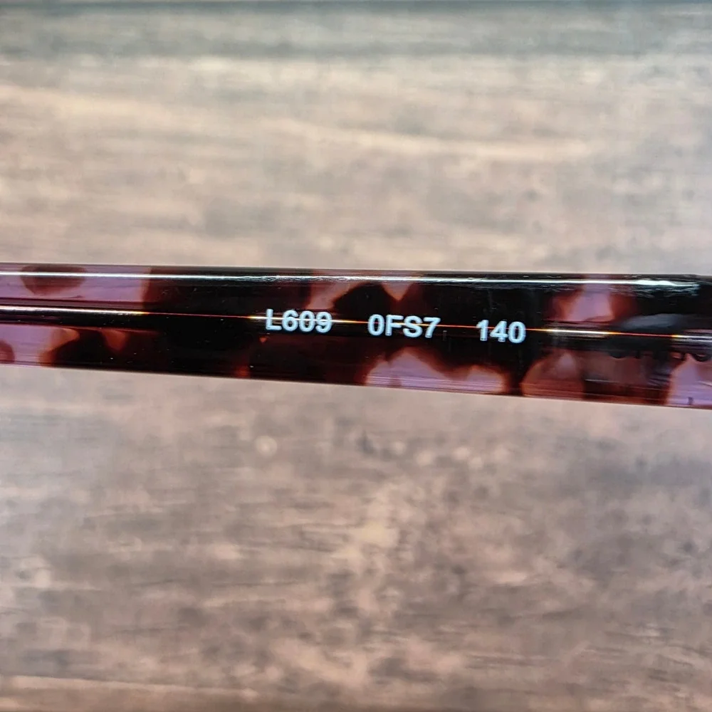 Liz‎ Claiborne L609 0FS7 Plum Tortoise Cat Eye Eyeglasses Frames 140mm Womens